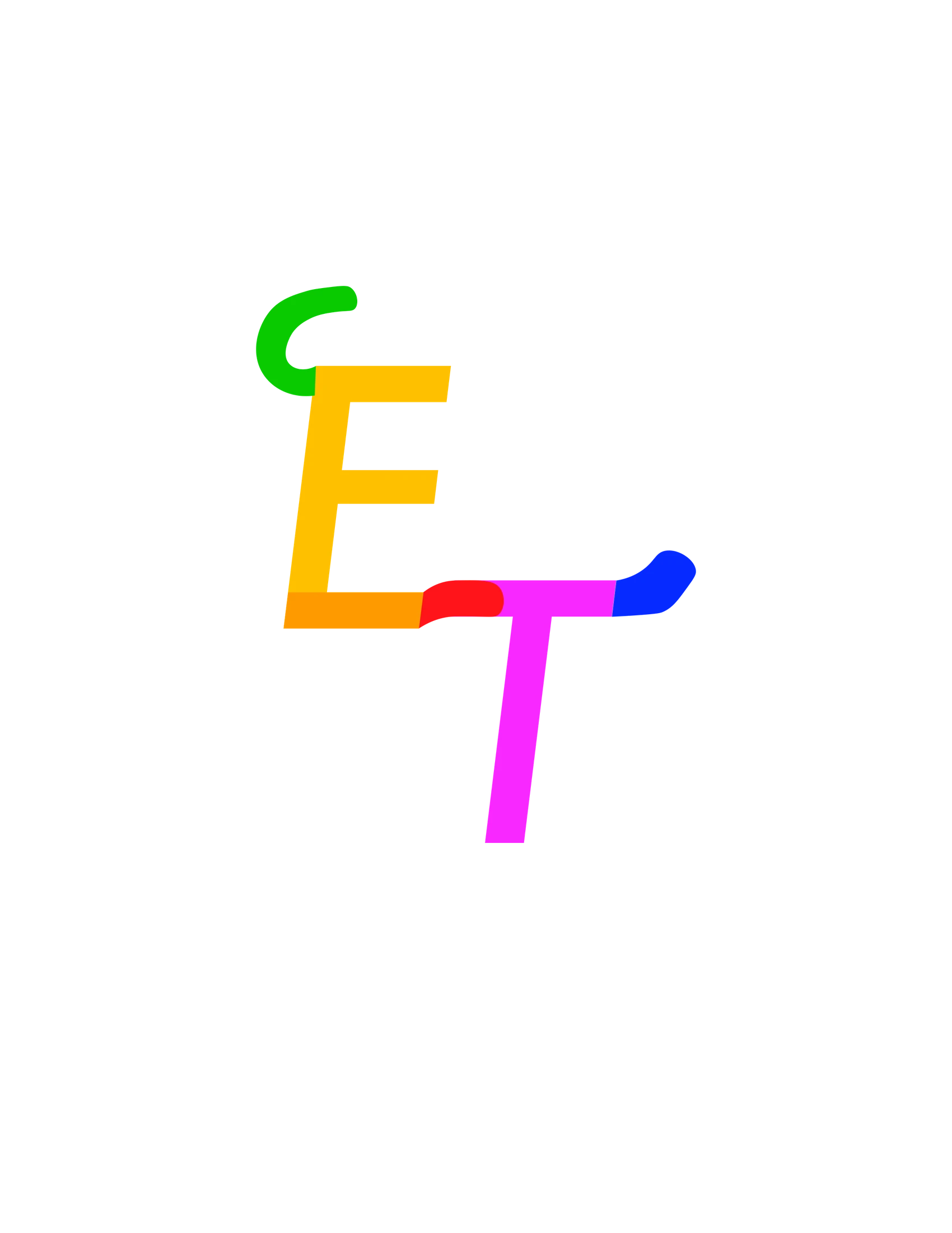 Eli Tan’s multicolor lettermark